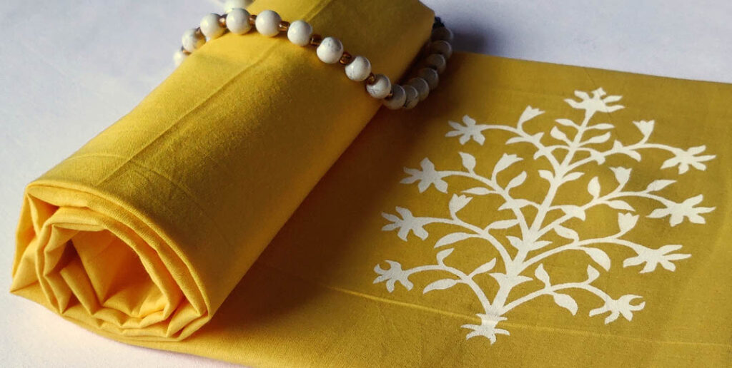 Durga Puja Cambric Fabric