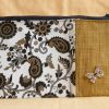 Bi Colour Multipurpose Pouch - Beige