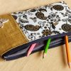 Bi Colour Multipurpose Pouch - Beige - Image 5