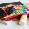 Bow Styled Pouch - Black - Image 3