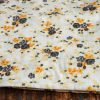 Magical Floral Print Cotton Fabric Online in 2022 - Beige - Image 2