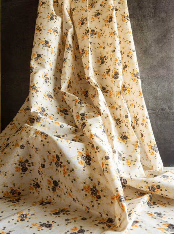 Fabric Beige Floral 3 https://chaturango.com/cotton-fabric-online-floral-printed-soft-beige/
