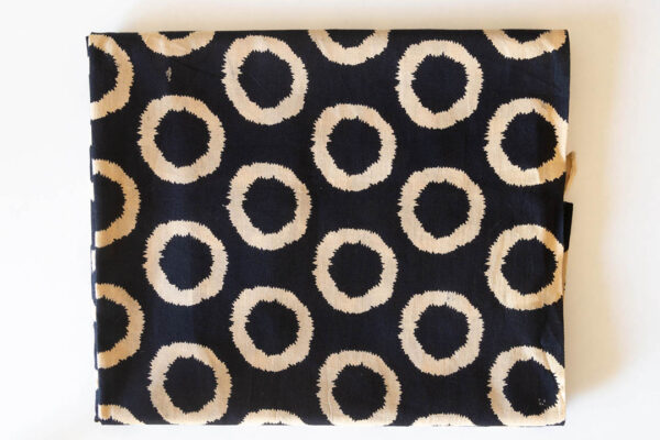 Fabric Black Beige 2 https://chaturango.com/cotton-fabric-online-black-beige/