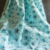 Graceful Cotton Fabric Online with Floral Motif in 2023- Dusty Pink Textured - Image 3