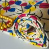 Beautiful Cotton Fabric Online in 2021 - Blue, Red, Yellow - Image 4
