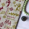 Astounding Egyptian Print Cotton Fabric Online in 2023 - White, Red, Black - Image 3