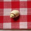 Elite Handloom Fabrics - Cotton Checks Red and White in 2021 - Image 2