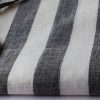 Elite Handloom Fabrics - Cotton Striped Black in 2021 - Image 3