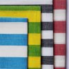 Elite Handloom Fabrics - Cotton Striped Black in 2021 - Image 4