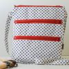 Awesome Polka Dots Crossbody Bag - 3 Zips - Image 2
