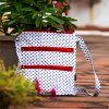 Awesome Polka Dots Crossbody Bag - 3 Zips - Image 5