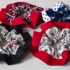 Handmade Red Chevron Scrunchie - Image 5