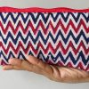Slim Pouch Chevron Hand Block Printed - Image 2