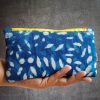 Slim Pouch Indigo Hand Block Print - Image 4