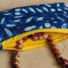 Slim Pouch Indigo Hand Block Print - Image 5