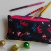 Slim Pouch Xmas Text Print - Image 2
