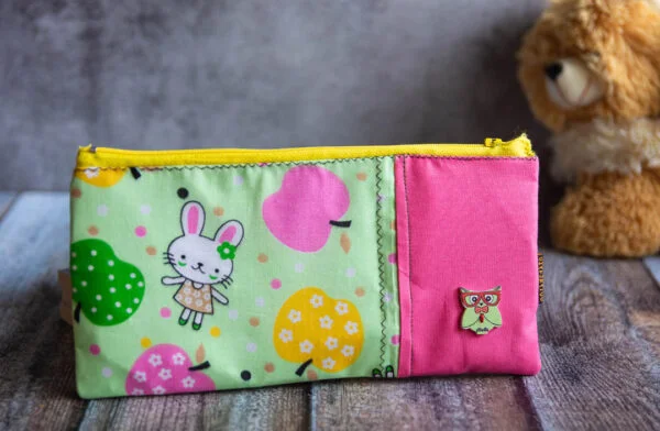 Funny Pouch - Cat Printed 2-Colour Multipurpose - Image 2