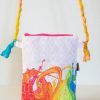 Magical Chikankari Sling Bag for Women - white combo - Image 3