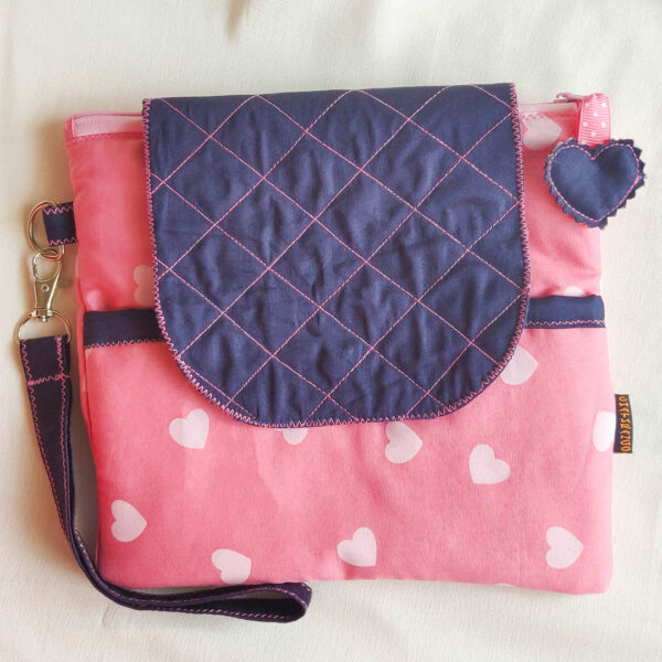 Clutch Purse Pink Blue 2 https://chaturango.com/clutch-purse-for-women-pink-blue/