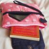 Bold and Lovely Clutch Purse for Women - Pink and Blue - Image 4