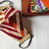 2023 Best Cotton Face Mask for Men - Beige Chevron - Image 4