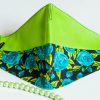 3 Handmade Cotton Masks dual fabric Set3 - Image 3