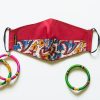3 Handmade Cotton Masks dual fabric Set4 - Image 6