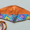 3 Handmade Cotton Masks dual fabric Set5 - Image 4