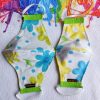 Handmade Cotton Mask Floral White - Image 4