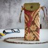Eyeglass and Sunglass Pouch-Kalamkari Floral