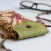 Eyeglass and Sunglass Pouch-Kalamkari Floral - Image 2