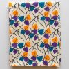 Beautiful Cotton Fabric Online in 2023 - Purple Yellow Leafy - Image 2