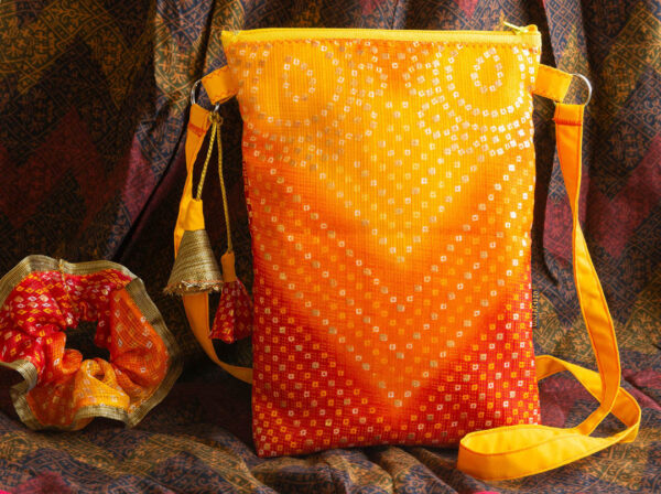 Ombre Sling Combo Orange 2 https://chaturango.com/ombre-sling-bag-for-women-combo-orange/