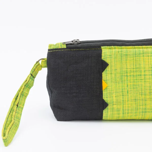 Cheerful Green Makeup Pouch - Image 3