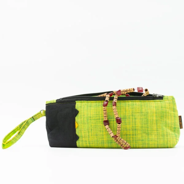 Cheerful Green Makeup Pouch - Image 5