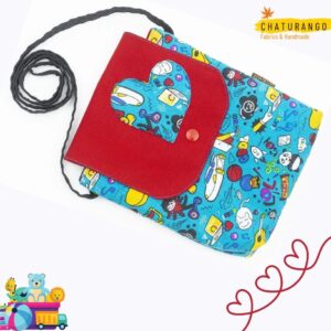 Chaturango - Buy Blue Sling Bag for Girls Online at best price