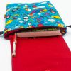Happy Princess Blue Sling Bag for Girls-Heart Embossed - Image 4