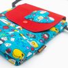 Happy Princess Blue Sling Bag for Girls-Heart Embossed - Image 5