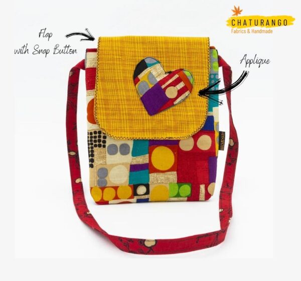 Happy Princess Orange Red 2 https://chaturango.com/sling-bag-for-girls-multicolour/