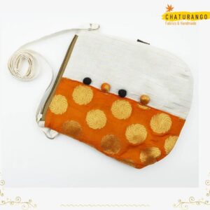 Chaturango - Buy Orange Sling bags for Women Online at best price