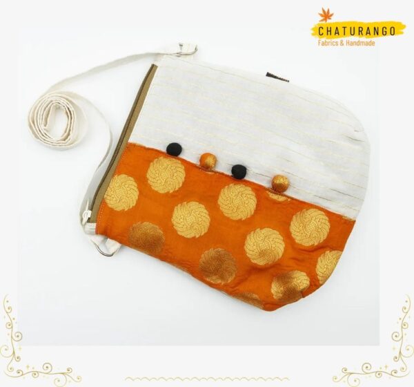 Chaturango - Buy Orange Sling bags for Women Online at best price