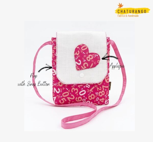Happy Princess Pink Numbered 2 https://chaturango.com/pink-sling-bag-for-girls/
