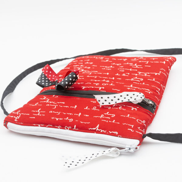 Happy Princess Red Text 3 https://chaturango.com/happy-princess-red-sling-bag-for-girls/